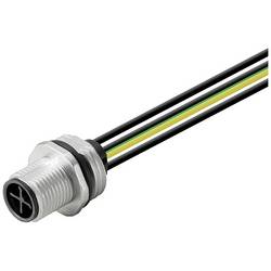 Weidmüller SAIE-M12S-3+PE-S-0.5U-M16 upravený zástrčkový konektor pro senzory - aktory, 1460320000, 1 ks