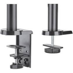 Manhattan 461580 držák na stůl pro monitor 1 Displej: (s) 43,2 cm (17) - 81,3 cm (32) černá otočný, nastavitelná výška, naklápěcí, nakláněcí