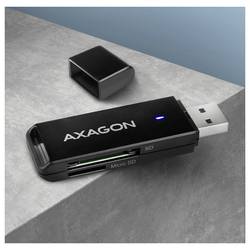 AXAGON CRE-S2N externí čtečka paměťových karet USB-A černá