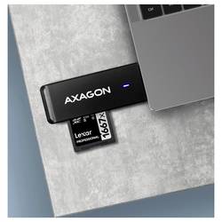 AXAGON CRE-S2N externí čtečka paměťových karet USB-A černá
