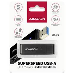 AXAGON CRE-S2N externí čtečka paměťových karet USB-A černá