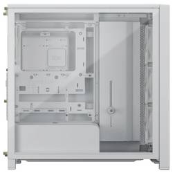 Corsair FRAME 4000D RS, White/Oak midi tower PC skříň dřevo, bílá