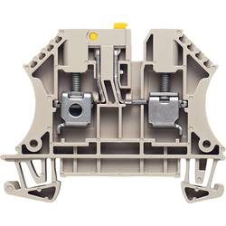 W-Series, Test-disconnect terminal, Rated cross-section: 4 mm², Screw connection WTR 4 7910180000-50 Tmavě béžová Weidmüller 50 ks