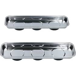 Sada magnetických tablet z nerezové oceli 65 x 226 mm, 2dílná Brilliant Tools BT691155