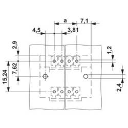 Phoenix Contact zástrčkový konektor na kabel 2, rozteč 3.81 mm, 1830253, 1 ks