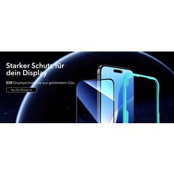ESR Tempered-Glass ochranné sklo na displej smartphonu Apple iPhone 16, IPhone 15 1 ks Chránící proti otiskům prstů, odolné vůči poškrábání 1D73300201