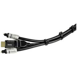Hama kabelová spona plast černá flexibilní (d x š) 100, 150, 200 mm, mm, mm x 2.5 mm 150 ks 00221002