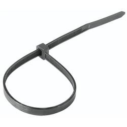 Hama kabelová spona plast černá flexibilní (d x š) 100, 150, 200 mm, mm, mm x 2.5 mm 150 ks 00221002