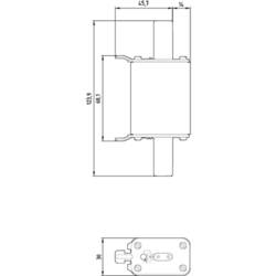 Siemens 3NA3022 sada pojistek Vhodné pro (pojistky) velikost pojistky 000 - 4 Velikost pojistky = 0 63 A 500 V 3 ks