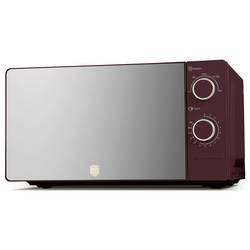 BerlingerHaus BH/9912 mikrovlnná trouba bordó 700 W funkce grilování, funkce časovače