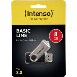 Intenso Basic Line USB flash disk 8 GB černá 3503460 USB 2.0