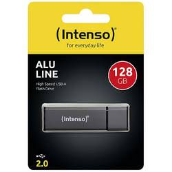Intenso Alu Line USB flash disk 128 GB antracitová 3521495 USB 2.0