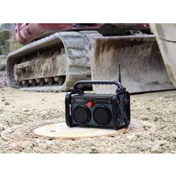 soundmaster DAB85BL DAB85BL odolné rádio, DAB+, FM, AUX, DAB+, FM, modrá, černá