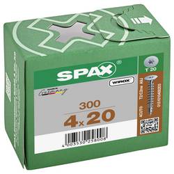 SPAX 0151010400203 vrut s půlkulatou hlavou 4 mm 20 mm T-STAR plus ocel 300 ks