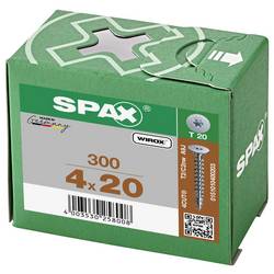 SPAX 0151010400203 vrut s půlkulatou hlavou 4 mm 20 mm T-STAR plus ocel 300 ks