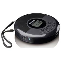 Lenco CD-340BK přenosný CD přehrávač Discman CD, CD-R, CD-RW, MP3, CD, CD-R, CD-RW, MP3 černá