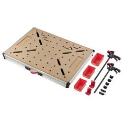 TOOLCRAFT TO-10661511 pracovní stůl (š x v x h) 1000 x 1000 x 750 mm