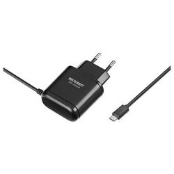 VOLTCRAFT SPS-2502/R zásuvkový napájecí adaptér, stálé napětí, vhodné pro Raspberry Pi 3 , 1x micro USB, 15 W, černá