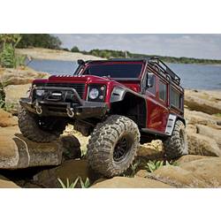Traxxas Landrover Defender komutátorový RC model auta elektrický Crawler 4WD (4x4) RtR 2,4 GHz