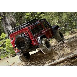 Traxxas Landrover Defender komutátorový RC model auta elektrický Crawler 4WD (4x4) RtR 2,4 GHz