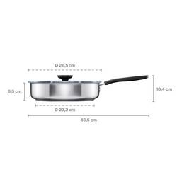 Fiskars 1072314 Funkční tvar Pánev 260 mm