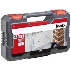 kwb 240280 40CR-ocel sada příklepových vrtáků 12dílná 5 mm, 6 mm, 8 mm, 10 mm, 12 mm, 14 mm SDS plus 1 ks