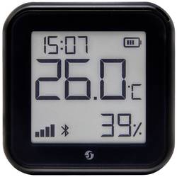 Shelly H&T Gen 3 Matte Black bezdrátové teplotní a vlhkostní čidlo Bluetooth, Wi-Fi