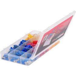 KS Tools ASSORTIMENTO 160 CONNETTORI A COMPRESSIONE 970.0290 krimpovací sada, 0.50 mm² - 6 mm², 160 díly