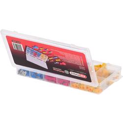 KS Tools ASSORTIMENTO 160 CONNETTORI A COMPRESSIONE 970.0290 krimpovací sada, 0.50 mm² - 6 mm², 160 díly