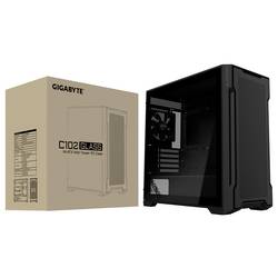 Gigabyte C102 GLASS midi tower PC skříň černá