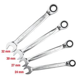 KS Tools 503.4601 5034601 očkoplochý ráčnový klíč Délka klíče (cm) (jen pro nadpis) 24 - 32 mm