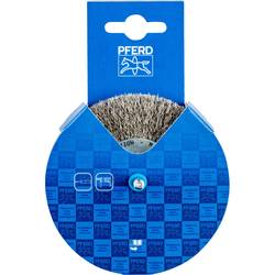 PFERD TOOLS Kulatý kartáč POS RBU Ø 100 x 10 mm Ø dříku 6 mm Ø drátu z ušlechtilé oceli Ø 0,30 POS RBU 10010/6 INOX 0,30 43701020 10 ks