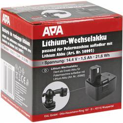APA 20993 Lithium Batteriepack náhradní akumulátor pro elektrické nářadí 14.4 V 1500 mAh lithiová