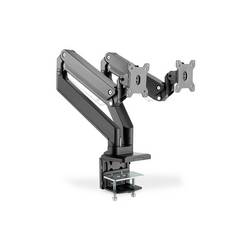 Digitus DA-90427 rameno na monitory 2 Displej: (s) 38,1 cm (15) - 88,9 cm (35) černá odnímatelný, otočný, nastavitelná výška, naklápěcí, otočný