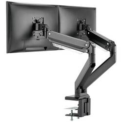 Digitus DA-90427 rameno na monitory 2 Displej: (s) 38,1 cm (15) - 88,9 cm (35) černá odnímatelný, otočný, nastavitelná výška, naklápěcí, otočný