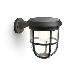 Philips LED Radii 8720169267176 venkovní solární nástěnné osvětlení s PIR senzorem LED 1.3 W černá