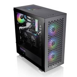Thermaltake CA-1S3-00M1WN-03 midi tower PC skříň černá