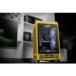 Thermaltake The Tower 200 mini tower herní pouzdro žlutá 2 předinstalované ventilátory