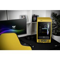 Thermaltake The Tower 200 mini tower herní pouzdro žlutá 2 předinstalované ventilátory