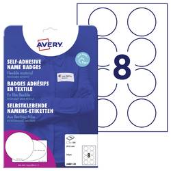 Avery-Zweckform J4881-20 štítek se jménem Kennzeichnungsetiketten (š x v) 65 mm x 65 mm 160 ks