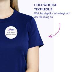Avery-Zweckform J4881-20 štítek se jménem Kennzeichnungsetiketten (š x v) 65 mm x 65 mm 160 ks