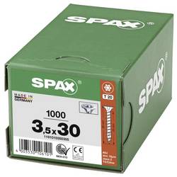 SPAX 1191010350305 R 88091 Senkkopf/T-STAR šroub do dřeva 3.5 mm 30 mm T-STAR plus ocel WIROX 1000 ks