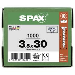 SPAX 1191010350305 R 88091 Senkkopf/T-STAR šroub do dřeva 3.5 mm 30 mm T-STAR plus ocel WIROX 1000 ks