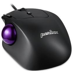 Perixx PERIMICE-520 optická ergonomická myš, přenos kabelový, 8 tlačítko, 2 dpi, černá