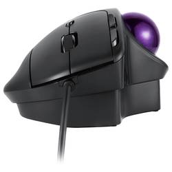 Perixx PERIMICE-520 optická ergonomická myš, přenos kabelový, 8 tlačítko, 2 dpi, černá