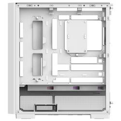 Thermaltake S380 TG ARGB Snow White midi tower PC skříň sněhobílá 2 předinstalované ventilátory