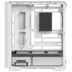 Thermaltake S380 TG ARGB Snow White midi tower PC skříň sněhobílá 2 předinstalované ventilátory