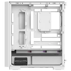 Thermaltake S380 TG ARGB Snow White midi tower PC skříň sněhobílá 2 předinstalované ventilátory