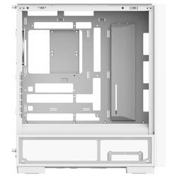 Thermaltake S380 TG ARGB Snow White midi tower PC skříň sněhobílá 2 předinstalované ventilátory