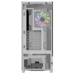 Thermaltake S380 TG ARGB Snow White midi tower PC skříň sněhobílá 2 předinstalované ventilátory